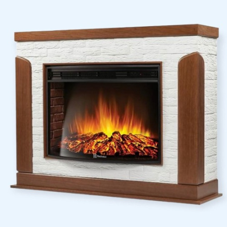 Prestigio 30 камень белый шпон дуб (1287029) Firelight Портал